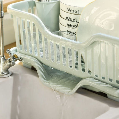 Large Capacity Kitchen Dish Storage Rack