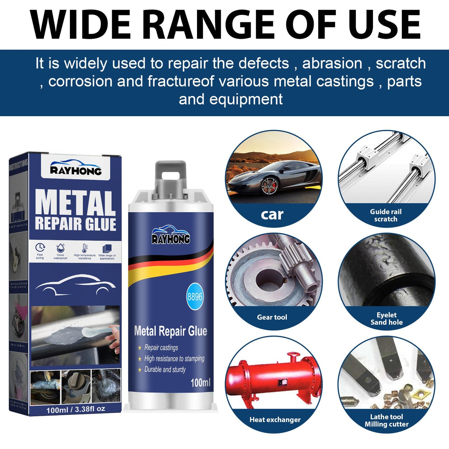 High-Quality Metal Casting Adhesive – Crack Resistant & Heat Resistant