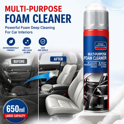 Automotive Interior Foam Cleaner – Multi-Surface Cleaning Spray