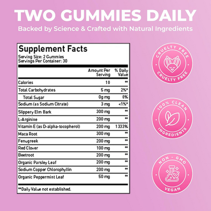 60-piece Pheromone Gummies Adult Gummies Dosage