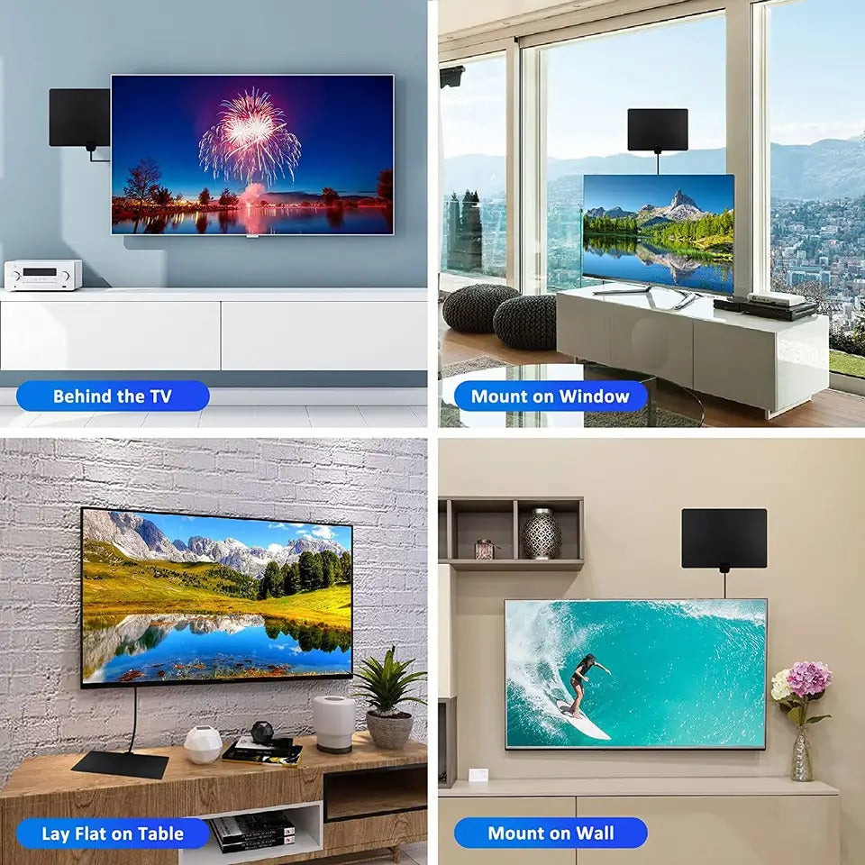 Free 2000 HD Channels Anytime – Digital TV Antenna range of up to 420 km!