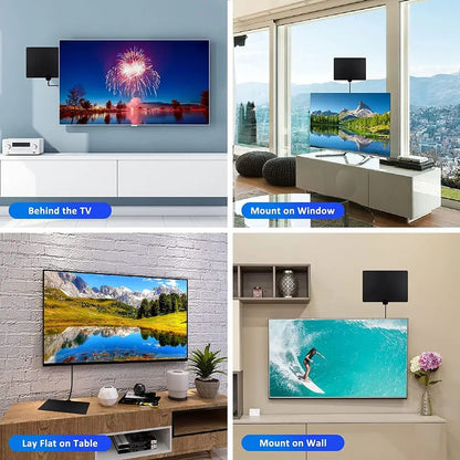Free 2000 HD Channels Anytime – Digital TV Antenna range of up to 420 km!