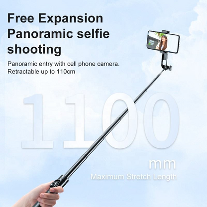 Wireless Selfie Stick Tripod – Stable Smartphone Stand for Photos & Live Streaming