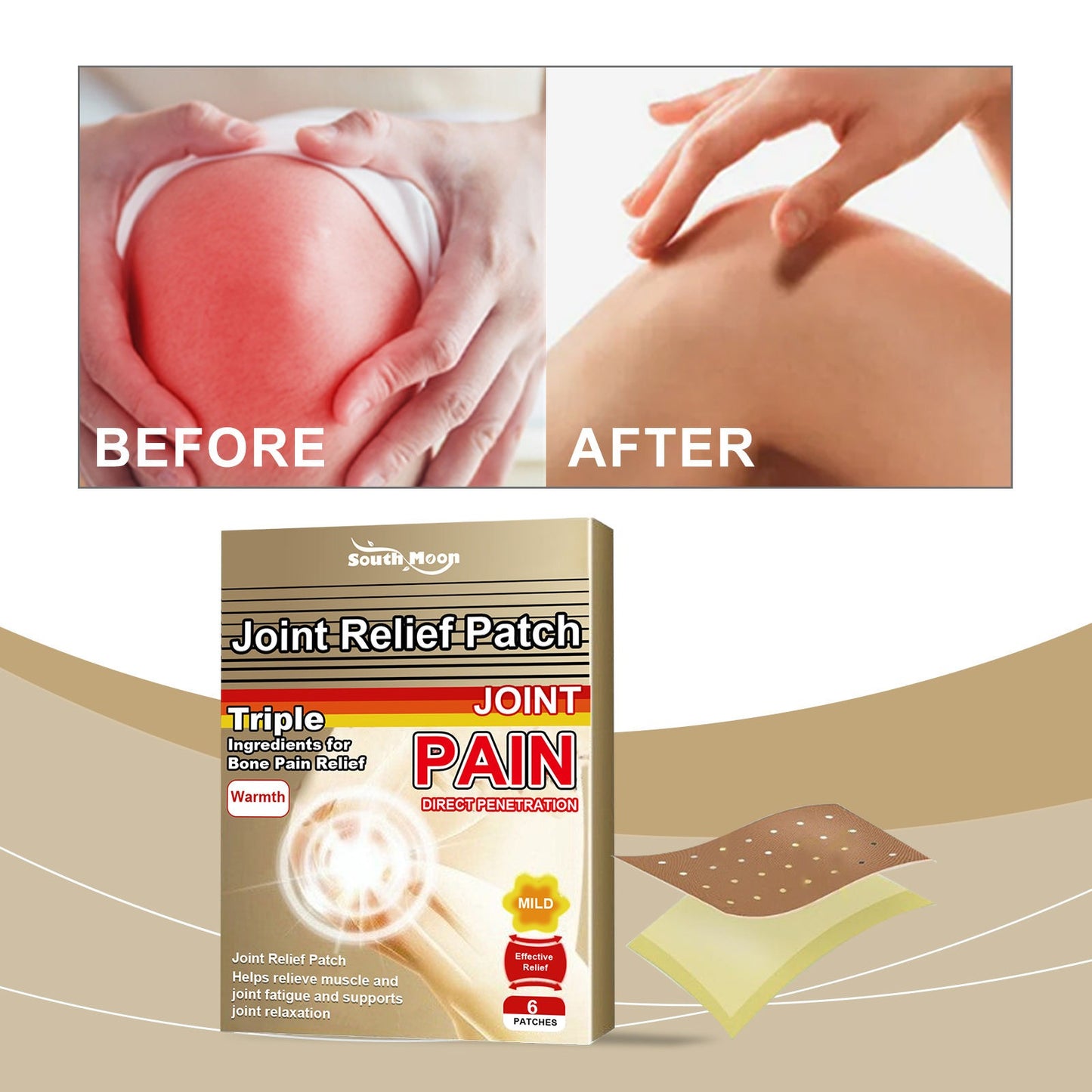 Herbal Joint Care Patch – Natural Relief for Muscle & Joint Fatigue