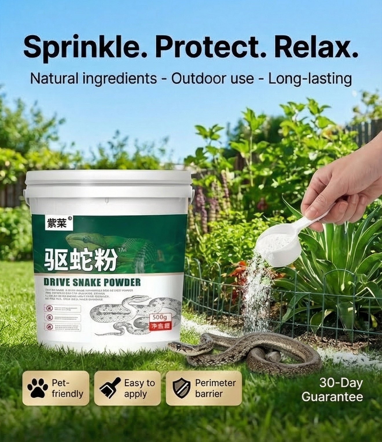Herbal Powder for Snake Prevention