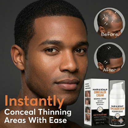 Instant Hair Concealer Cream – Quick Gray Coverage & Fuller Look
