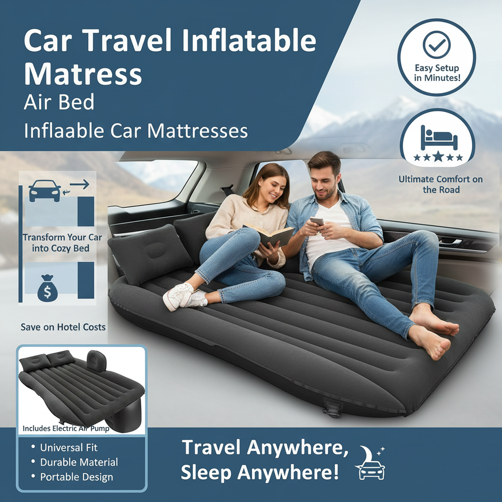 Car Travel Inflatable Mattress
