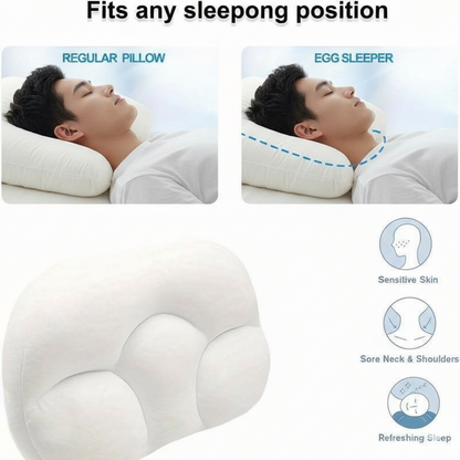 Egg Cloud Pillow – Soft Egg Sleeper Lash & Rest Pillow