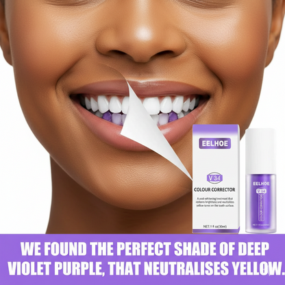 Teeth Color Corrector Serum – Instant Brightening with Purple Color-Correction