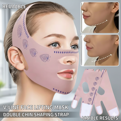 Reusable V Line Face Lifting Mask – Double Chin Shaping Strap