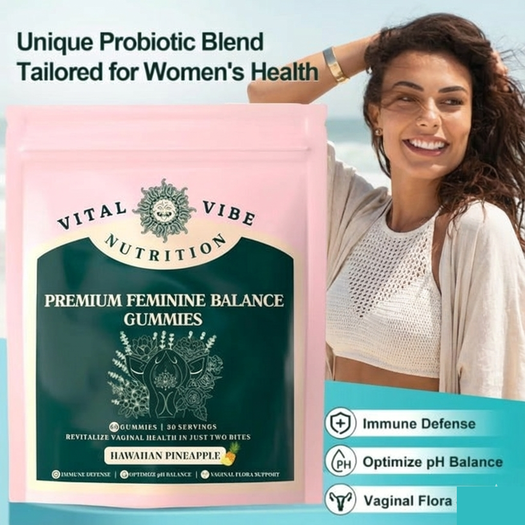 Premium Feminine Balance Gummies — Women’s Health & Wellness