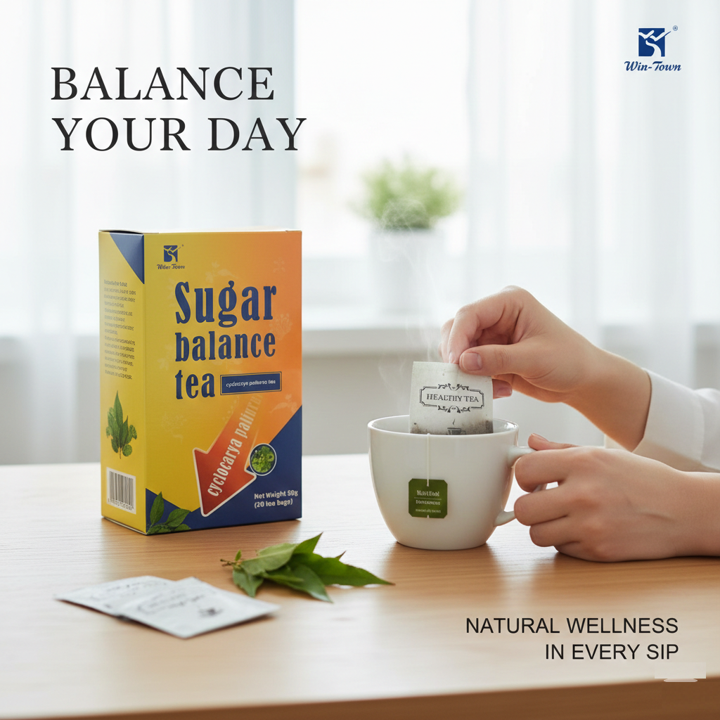 Natural Organic Sugar Balance Tea – Herbal Health Tea for Women & Men
