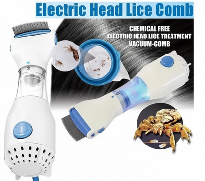 Vacuum Comb for Lice & Parasites