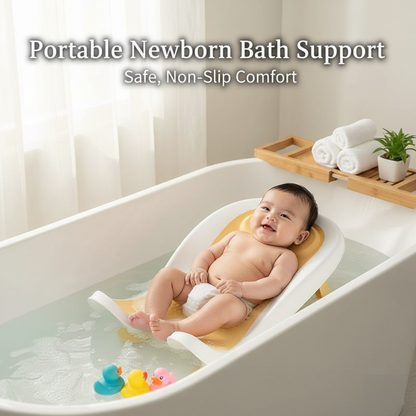 Portable Newborn Bath Support — Safe & Comfy Bath Time