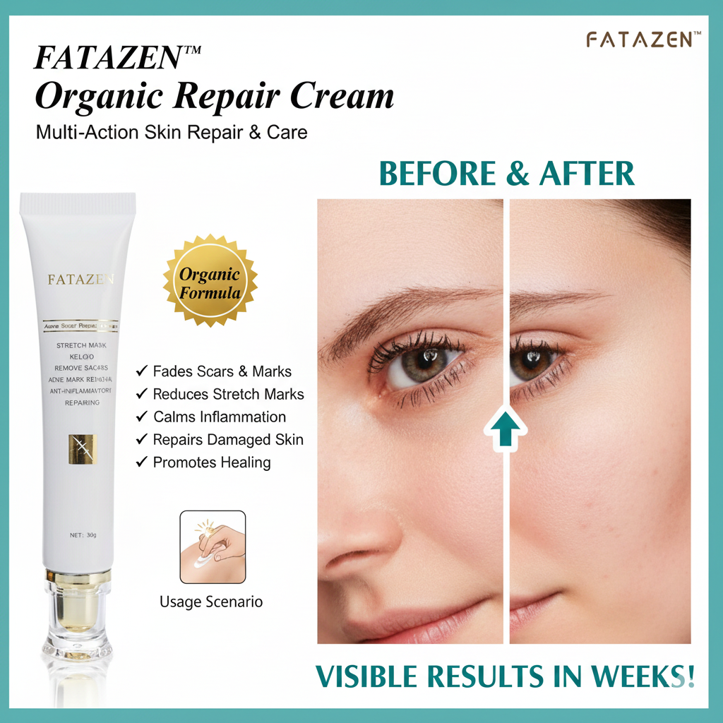 FATAZEN™ Organic Repair Cream – Multi-Action Skin Repair & Care