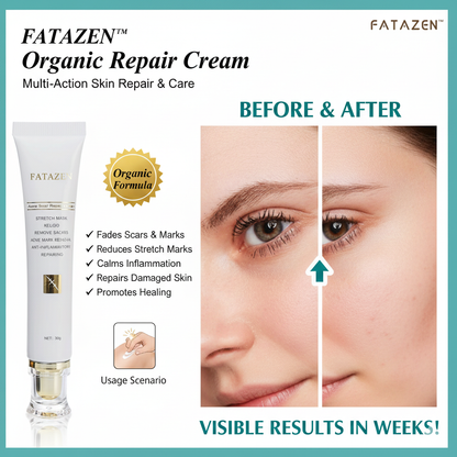FATAZEN™ Organic Repair Cream – Multi-Action Skin Repair & Care
