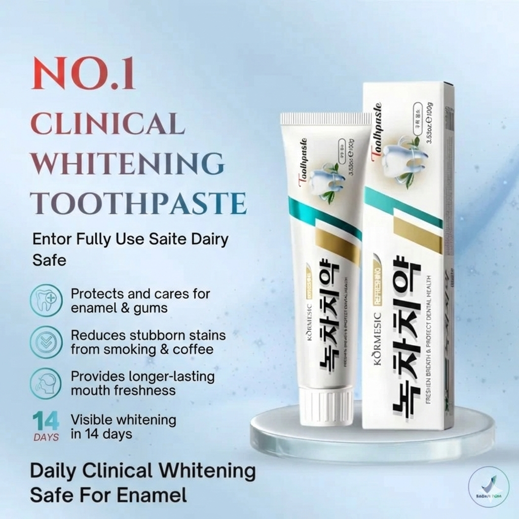 Slimora Blue Herbal Toothpaste – Fresh Breath & Gentle Herbal Care