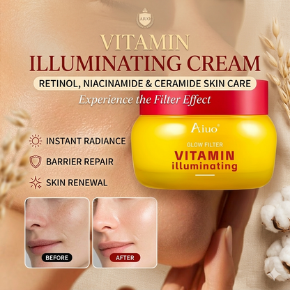Illuminating Cream – Retinol, Niacinamide & Ceramide Skin Care