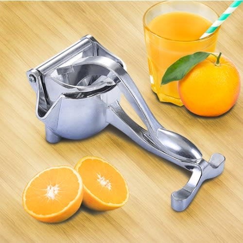 Heavy Duty Manual Fruit Juicer – Removable Hand Press Juice Extractor