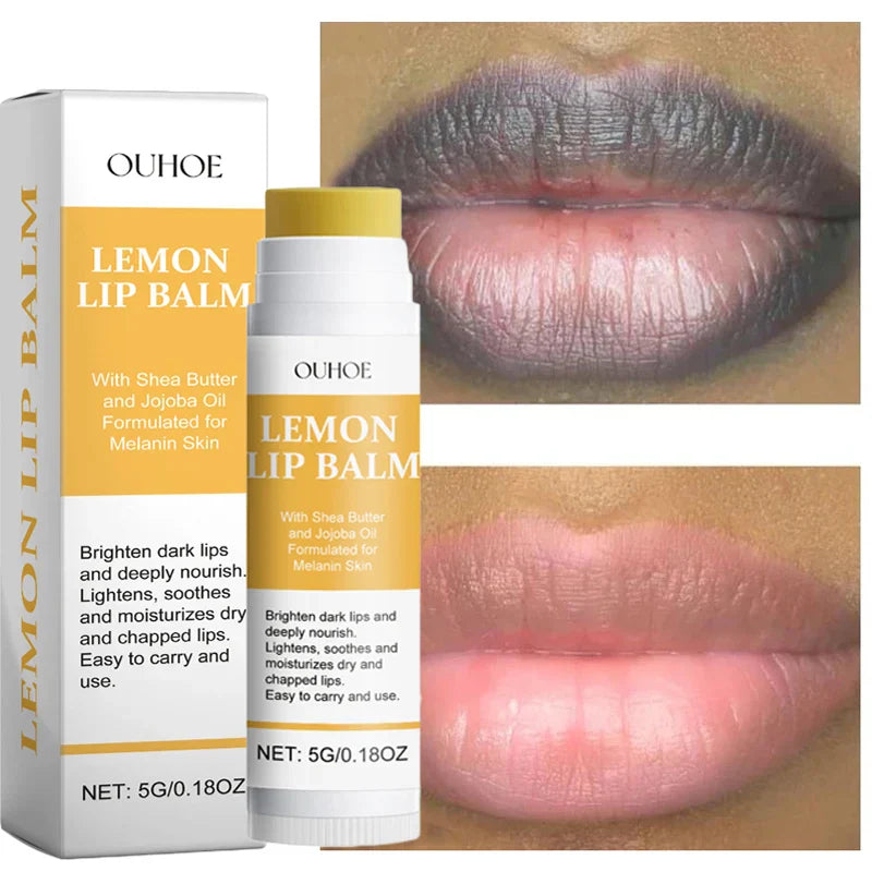 Lemon-Fresh Lip Balm Hydration Anytime, Anywhere