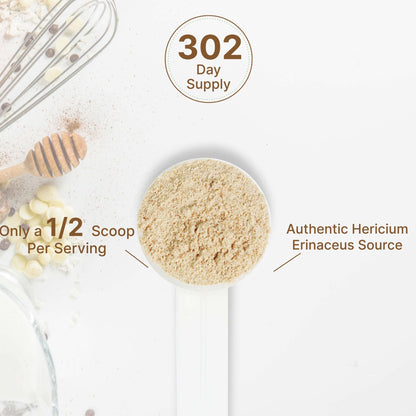 Organic Lion’s Mane Mushroom Powder – Antioxidant & Wellness Superfood