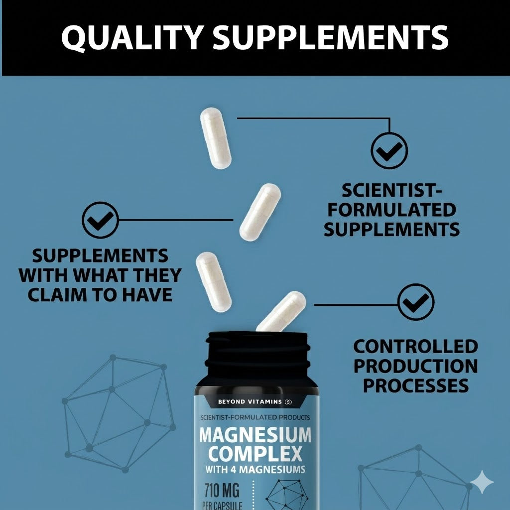 Magnesium Complex Capsules – Stress Relief & Relaxation Support