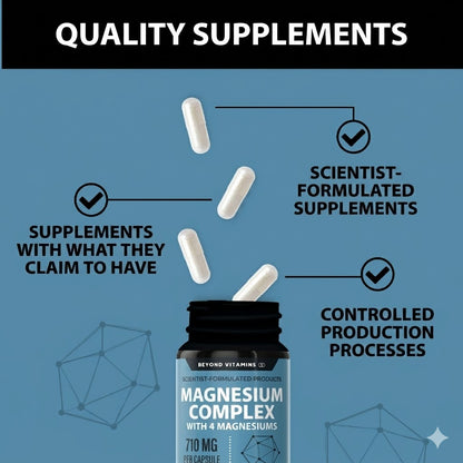 Magnesium Complex Capsules – Stress Relief & Relaxation Support