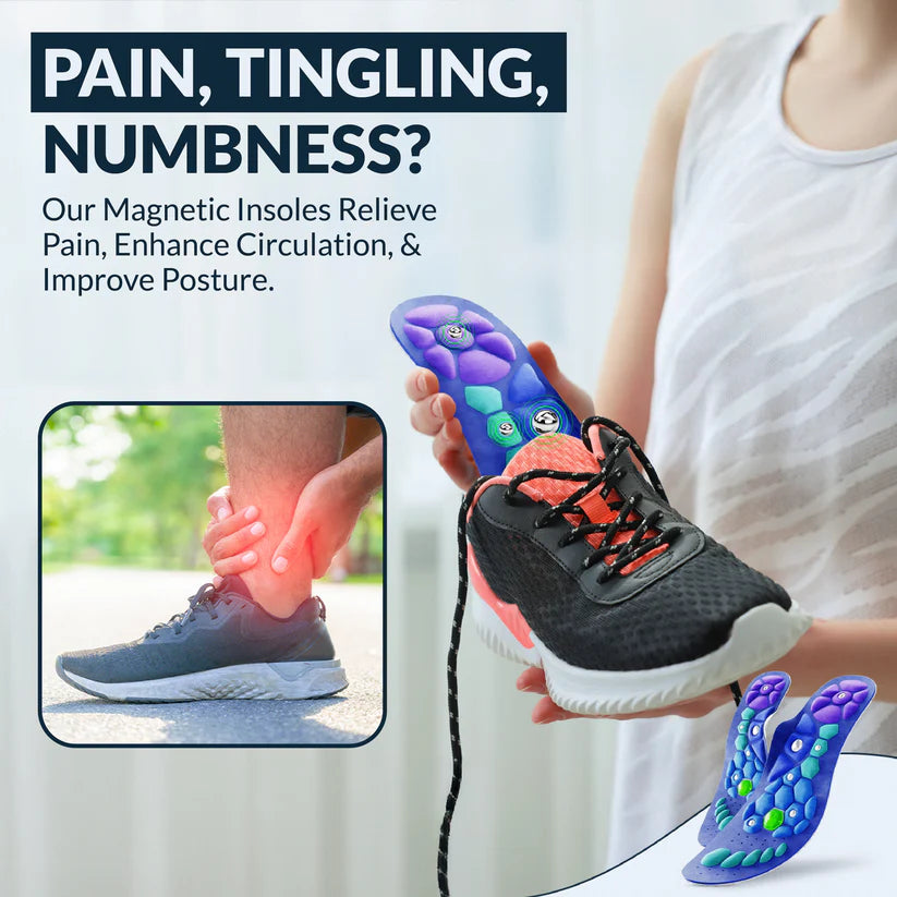 Magnetic Insoles – Relieve Foot Pain & Boost Circulation with Every Step