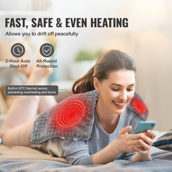Electric Heat Pad – Warm Waist & Body Heating Cushion