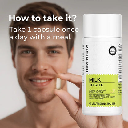 Milk Thistle Liver Detox & Colon Cleanse