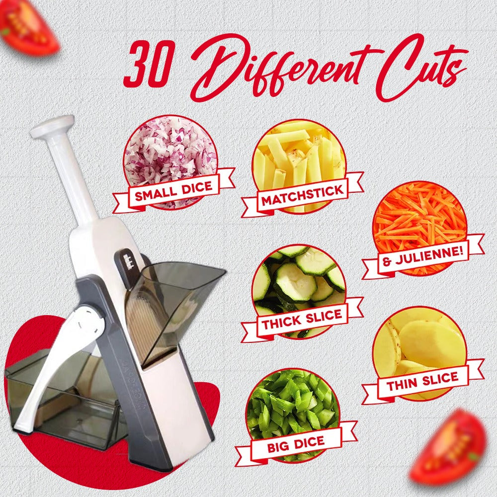 Multipurpose Safe Vegetable Slicer — Slice Safely & Fast - High Quality