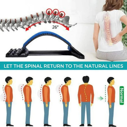 Lumbar Back Stretcher Relieve Pain & Realign Your Spine Naturally