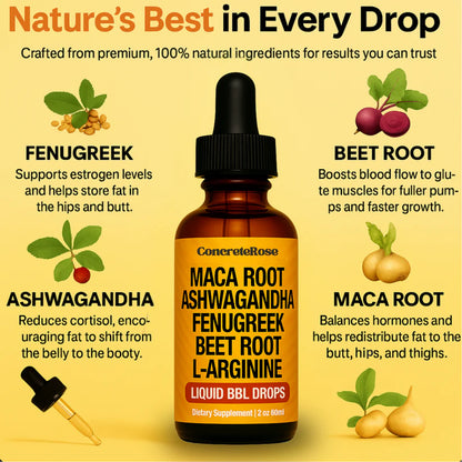 Liquid BBL Drops – Enhance Your Curves & Confidence Naturally