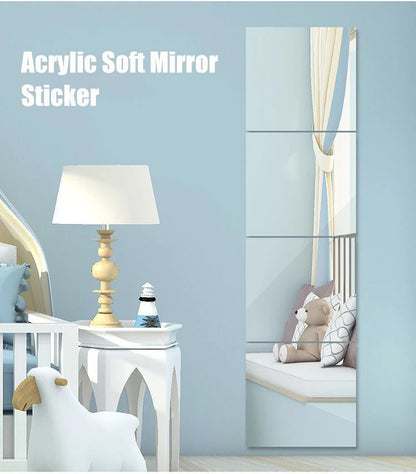 Acrylic Mirror Sticker – Flexible, Safe & Stylish Reflections Anywhere