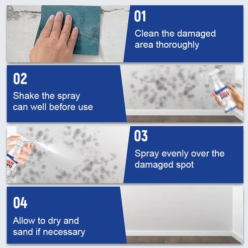Magic Wall Repair Spray Set – Quick Fix for Perfect Walls