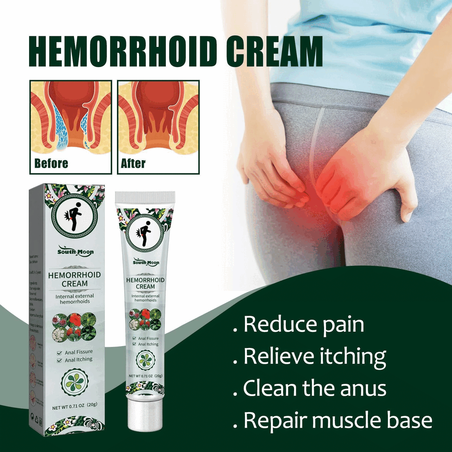 HERBAL, ANTI HEMORRHOID SPRAY