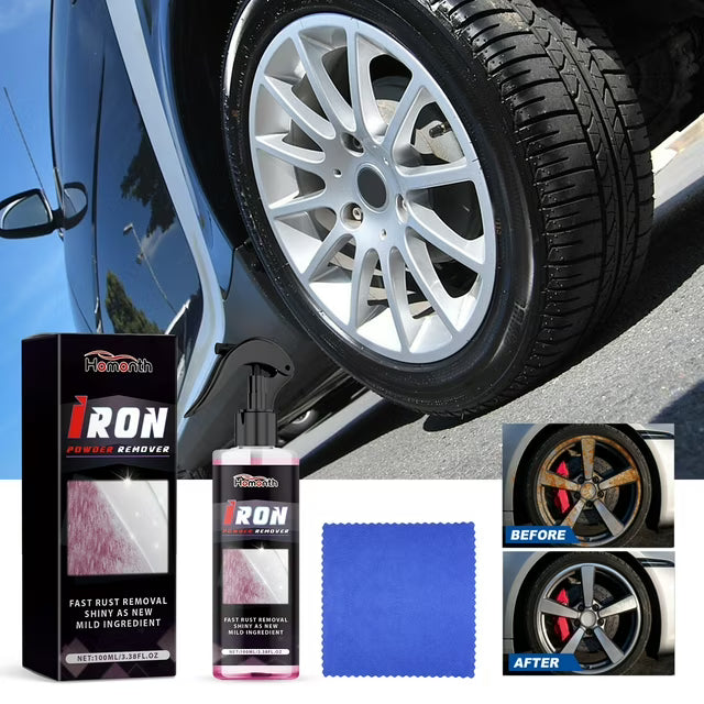 Rust Remover Spray Clean, Shine & Protect Car Wheels Fast