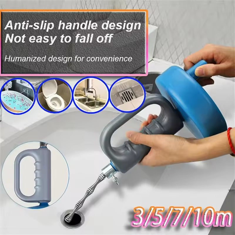 SpinClear – 360° Swivel Pipe Tool for Quick & Easy Unclogging
