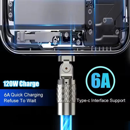 540° Rotating Streamer Cable – Durable, Fast & Stylish