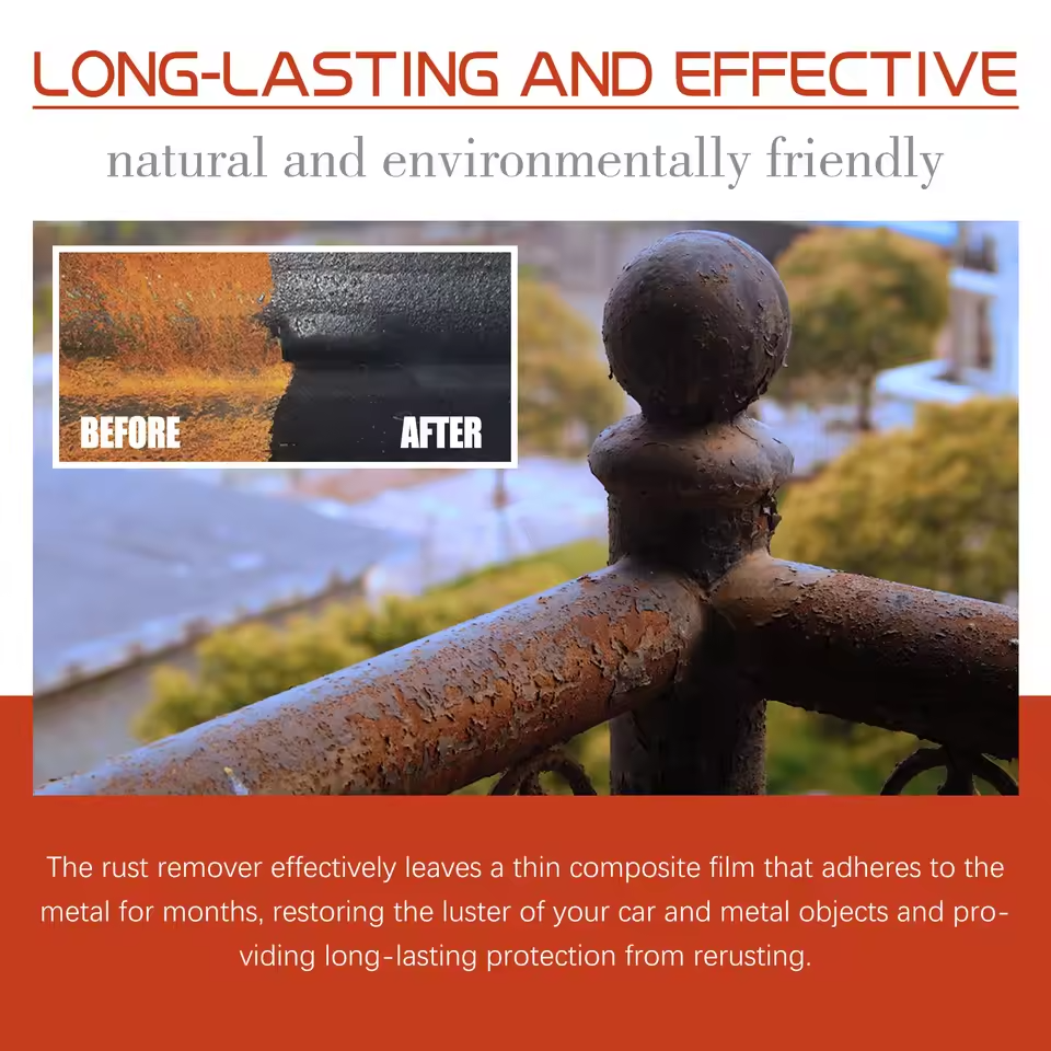 Metal Rust Converter – Long-Lasting Anti-Rust Metal Cleaner