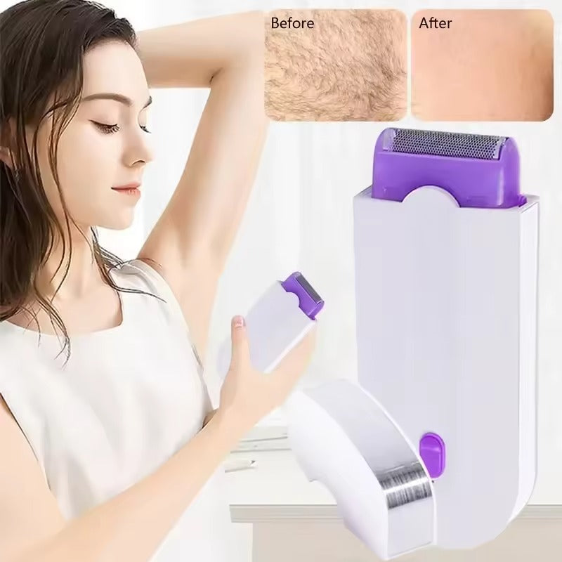 Painless Rechargeable Hair Remover – Smooth Skin Made Easy