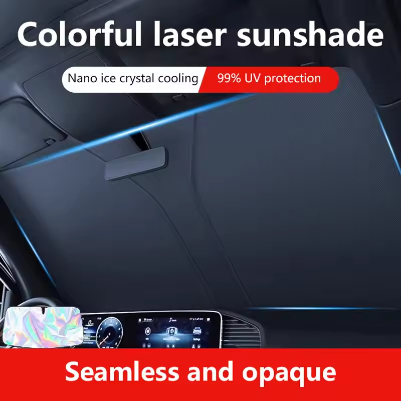 Car Laser Visor Sunshade – Windshield Heat Protection Shield