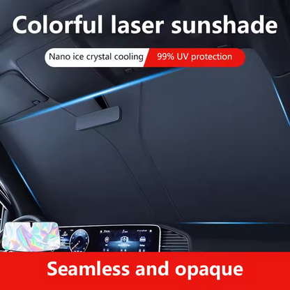 Car Laser Visor Sunshade – Windshield Heat Protection Shield