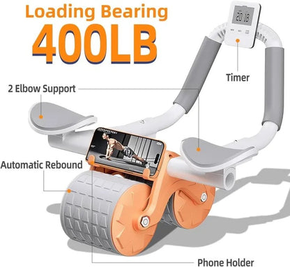 Abdominal AB Wheel Roller — Ultimate Core Workout