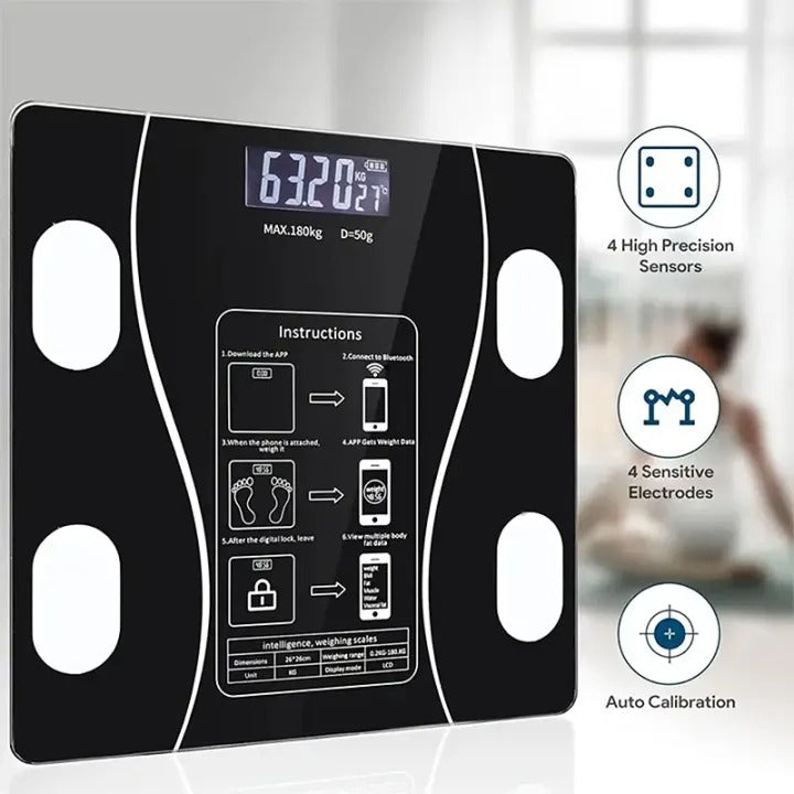 Smart Bluetooth Body Fat Scale – Track Your Health Beyond Weight!