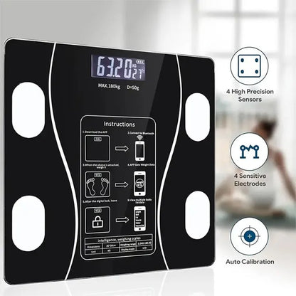 Smart Bluetooth Body Fat Scale – Track Your Health Beyond Weight!