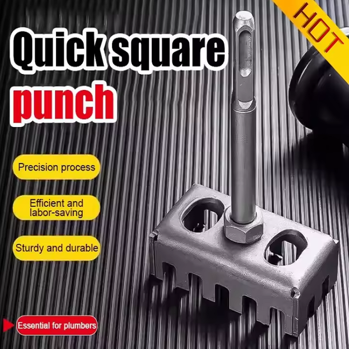 Square Hole Cutter – Electrical Box Cutout Saw for Socket Slots