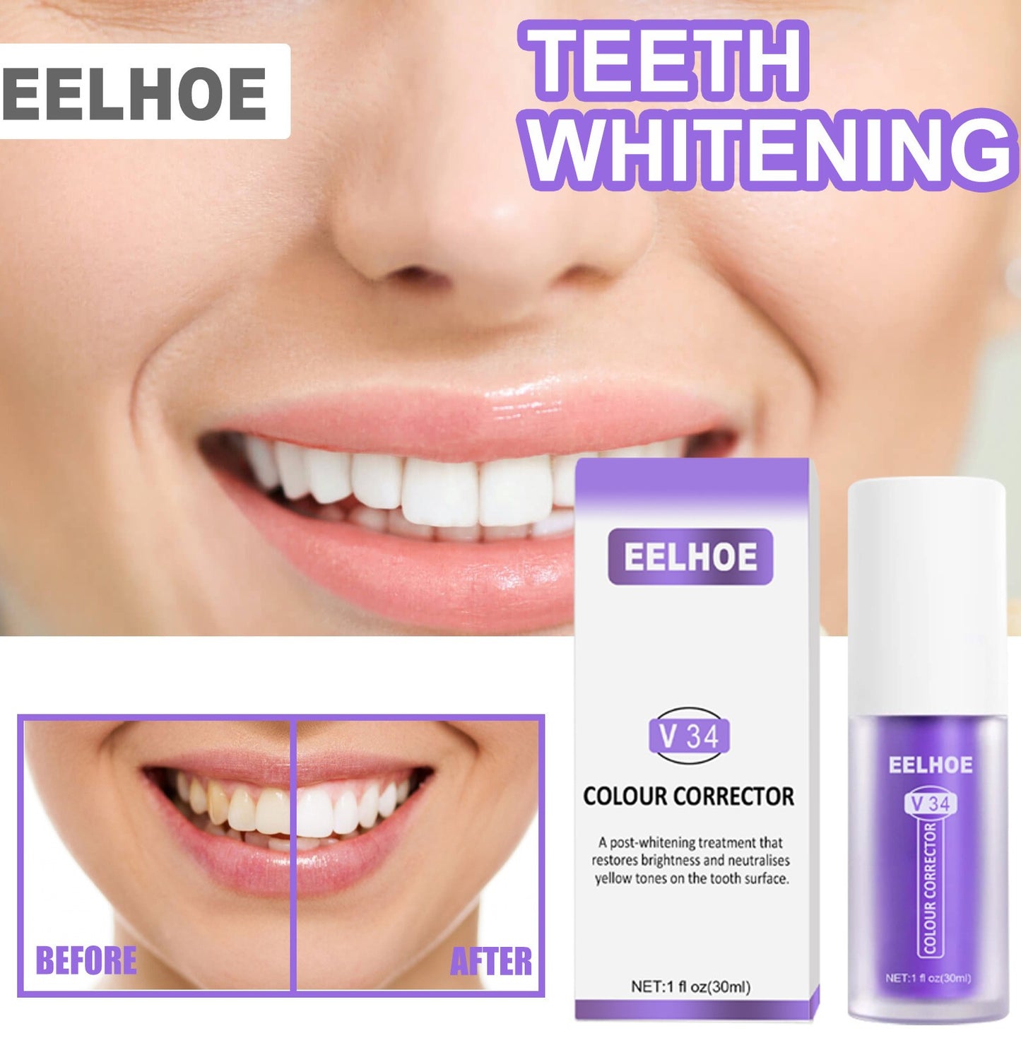 Teeth Colour Corrector Serum.