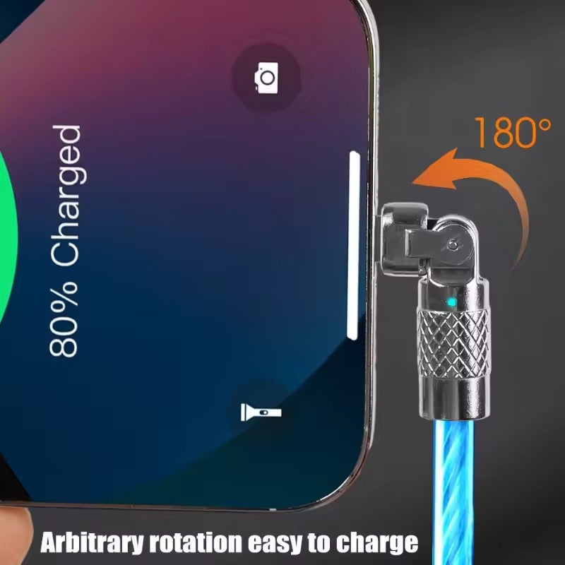 540° Rotating Streamer Cable – Durable, Fast & Stylish