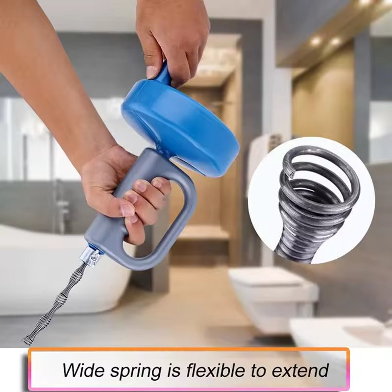 SpinClear – 360° Swivel Pipe Tool for Quick & Easy Unclogging